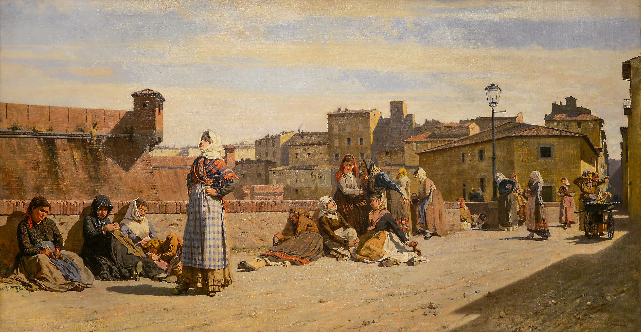 Cenciaiole livornesi Museo Civico Giovanni Fattori Livorno