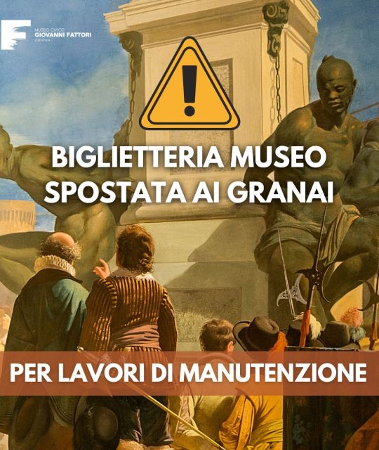 Museo Fattori, la biglietteria è stata spostata ai Granai di Villa Mimbelli
