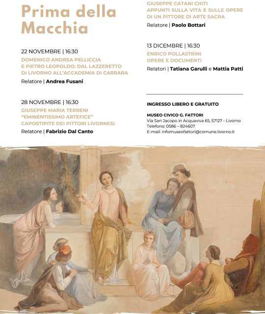 Prima della Macchia – 4 conferenze per 4 grandi artisti dimenticati
